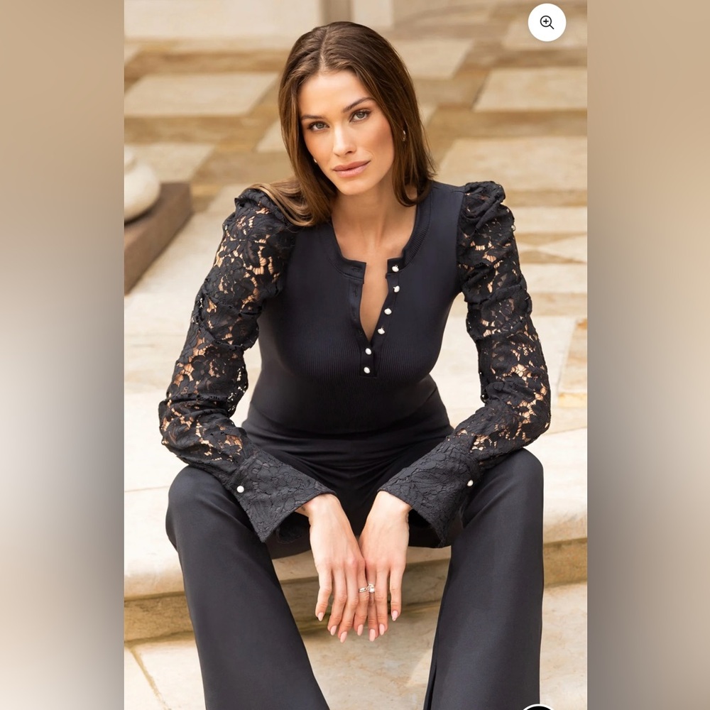 Generation Love Macoy Lace Combo Top Size M